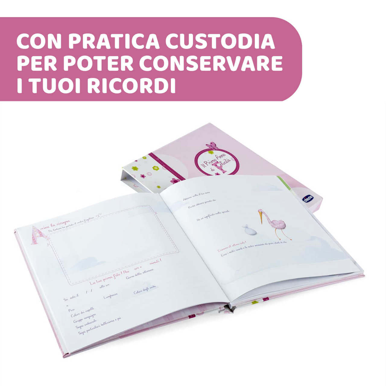 Album dei ricordi chicco Vari colori
