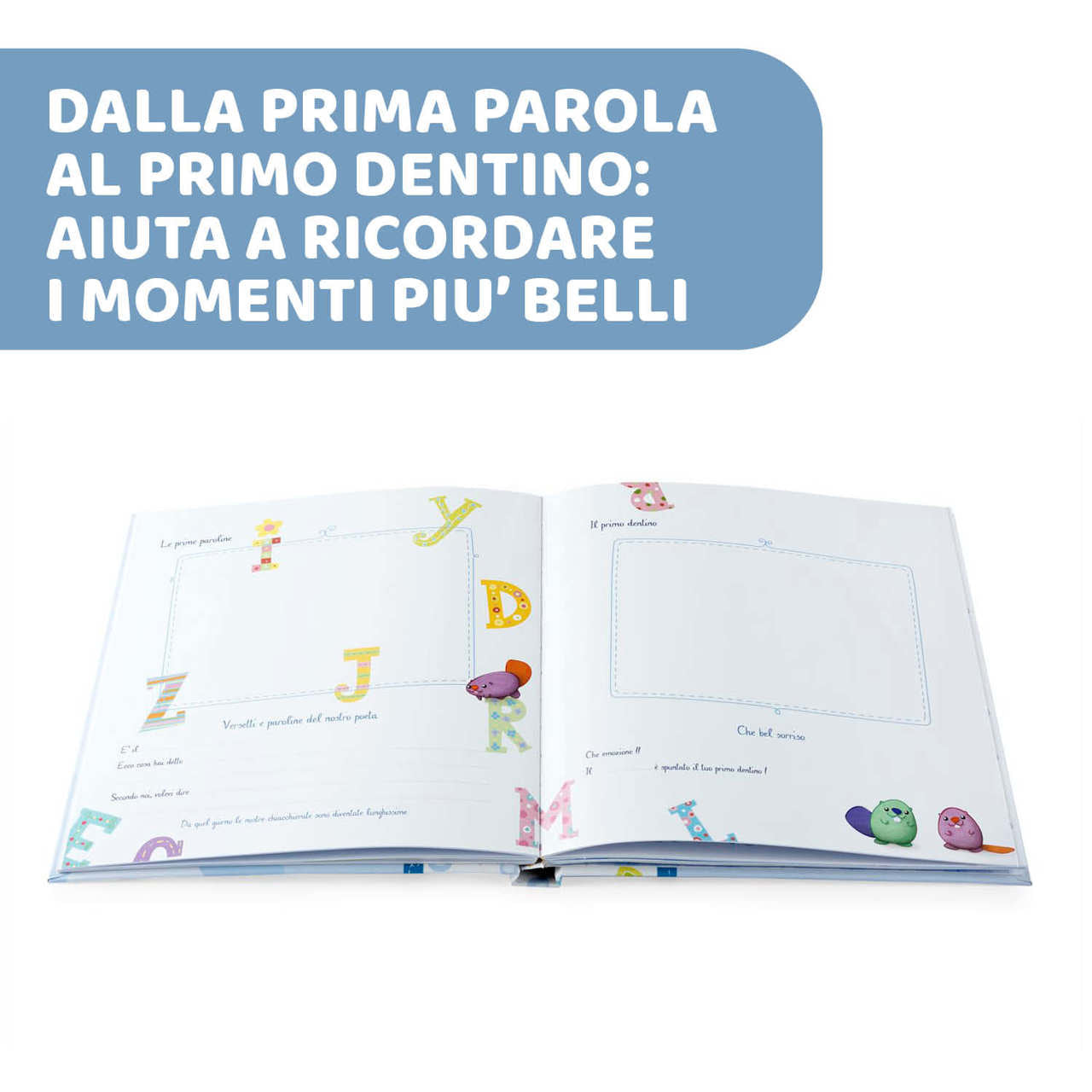 Album dei ricordi chicco Vari colori