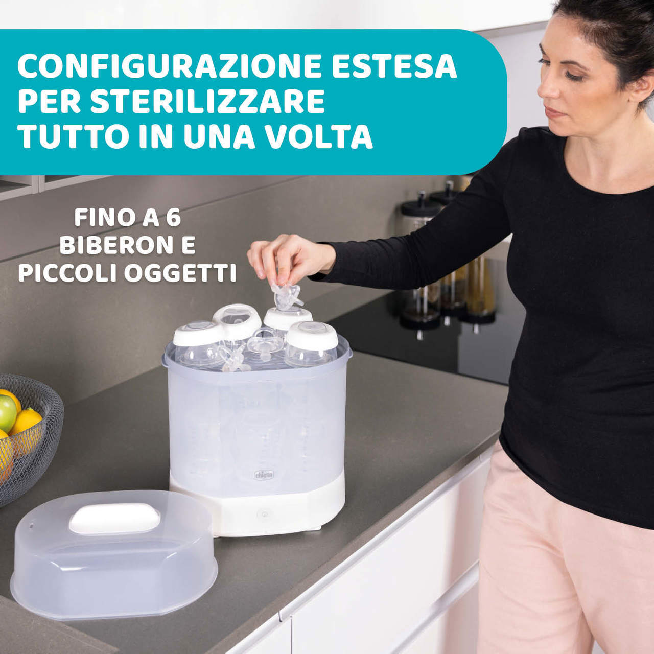 Sterilizzatore a vapore chicco