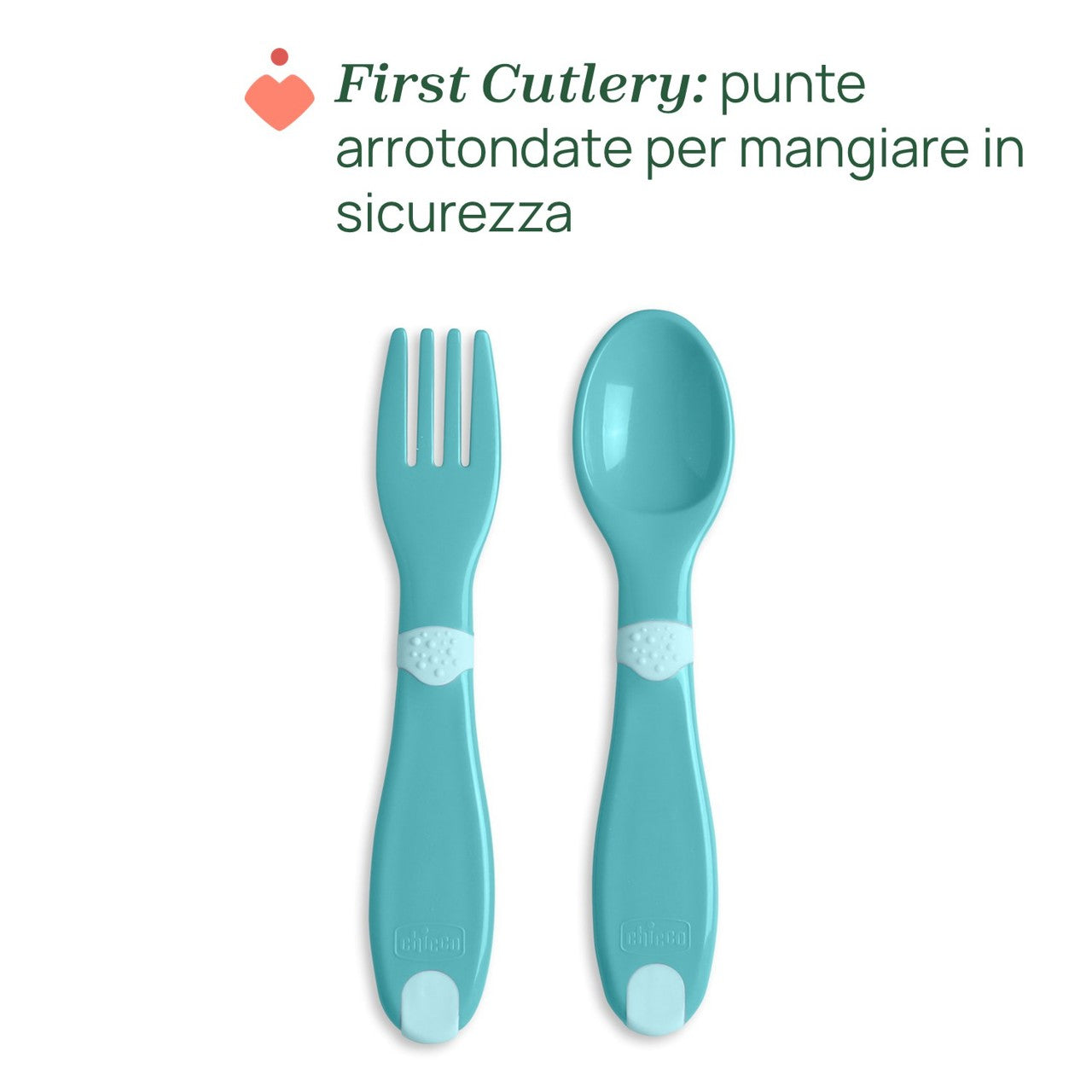 Set Pappa Chicco 12m+ 4 pezzi azzurro
