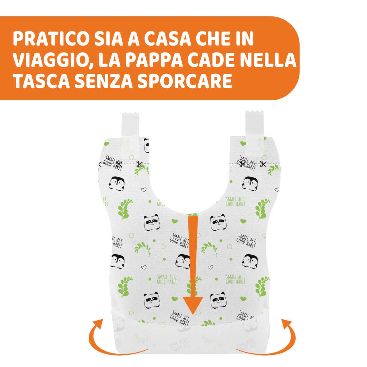 Bavaglini monouso Chicco 6m+ 36pz