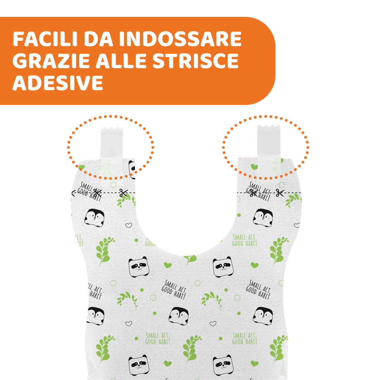 Bavaglini monouso Chicco 6m+ 36pz