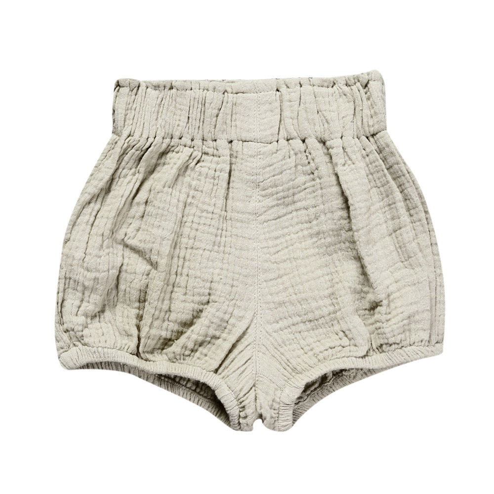Shorts Bloomers Neonata in Mussola Vari Colori e Fantasie