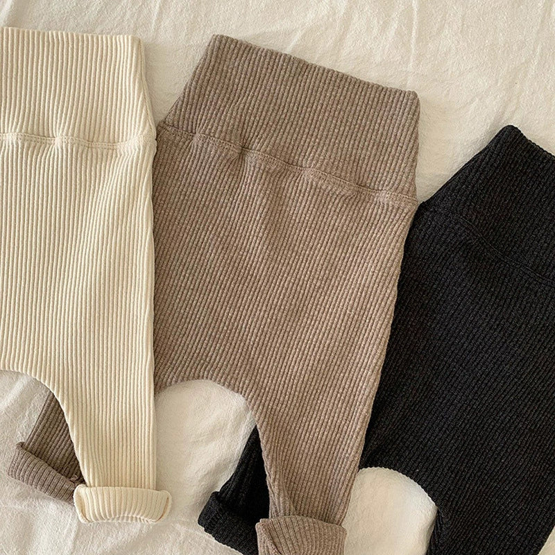 Leggings Invernali a Costine per Neonato – Unisex