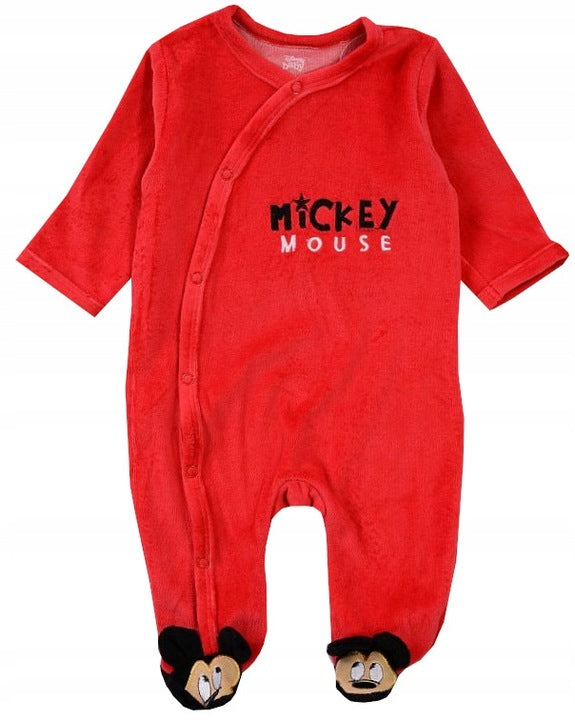 Combinaison rouge Mickey en chenille