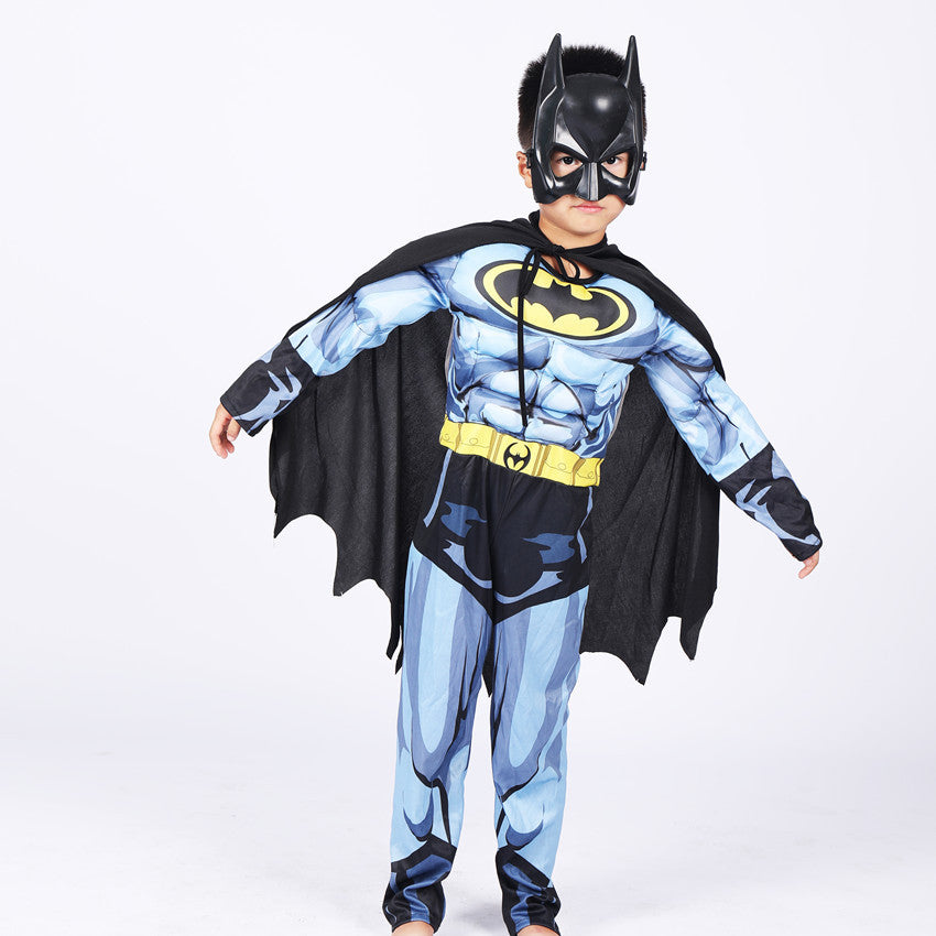 Costume da Batman Nero e azzurro per Bambini