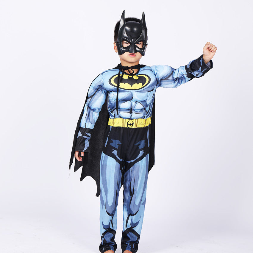 Costume da Batman Nero e azzurro per Bambini
