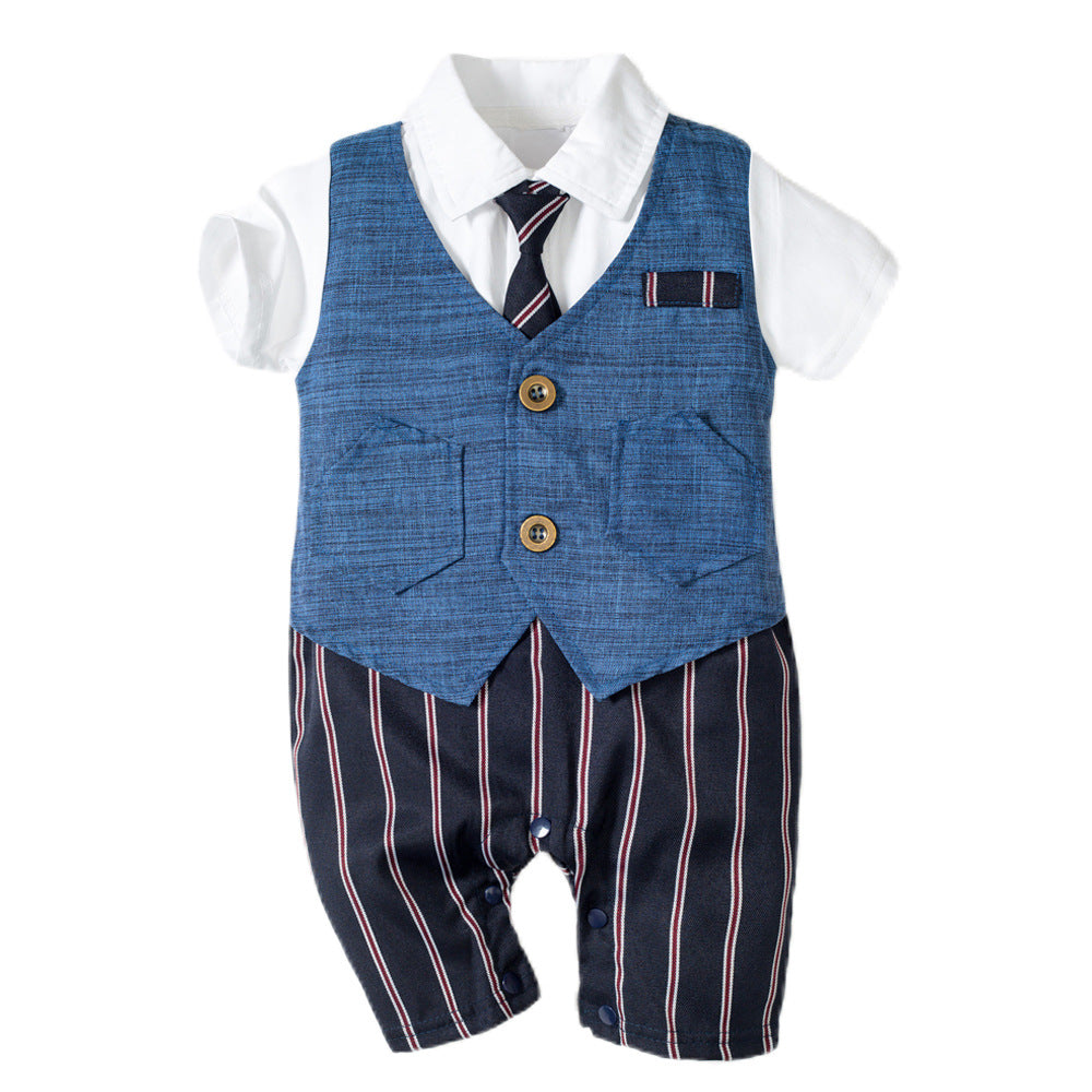 Set Completo elegante Estivo neonato 4 pezzi