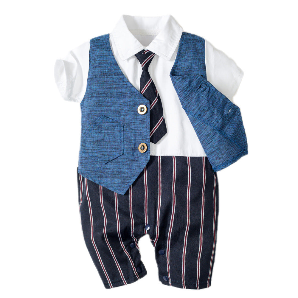 Set Completo elegante Estivo neonato 4 pezzi