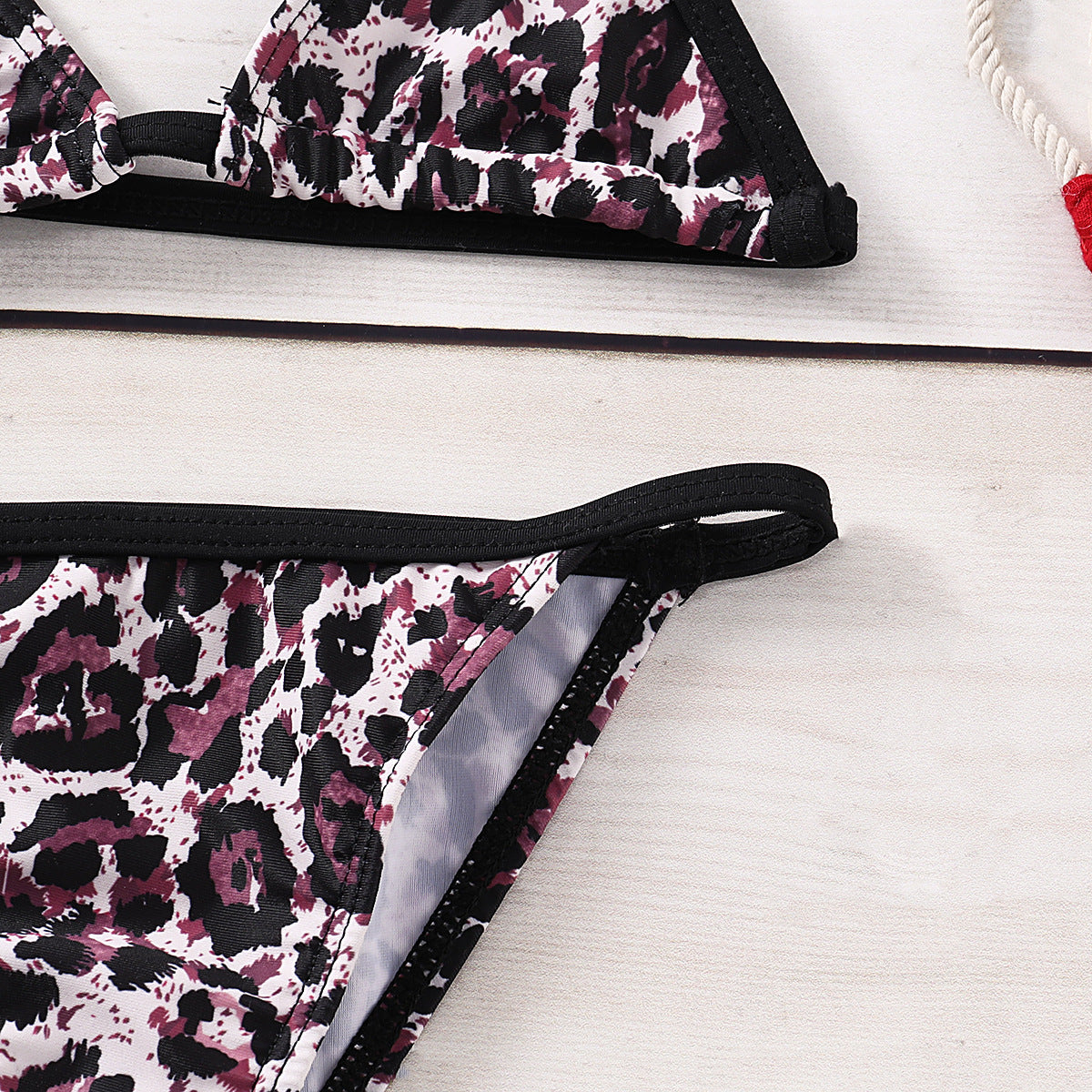 Bikini Bambina Leopardato – Due Pezzi con Fantasia Animalier