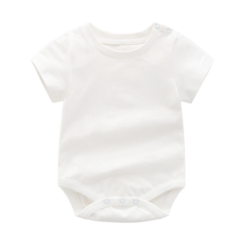 Set Estivo 3 Pezzi Neonato Body, Salopette Celeste e Cappellino Smile