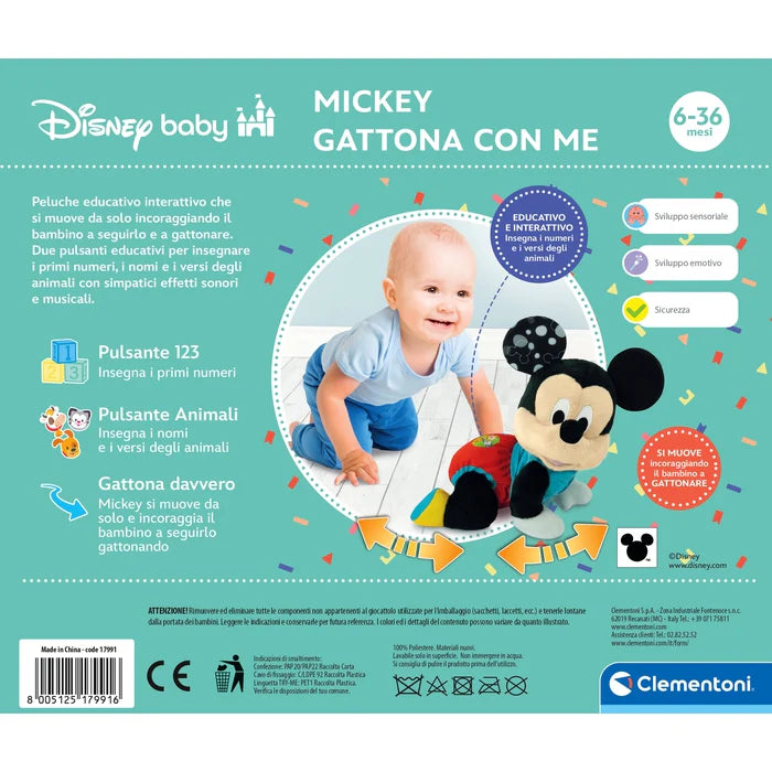 Mickey gatea conmigo