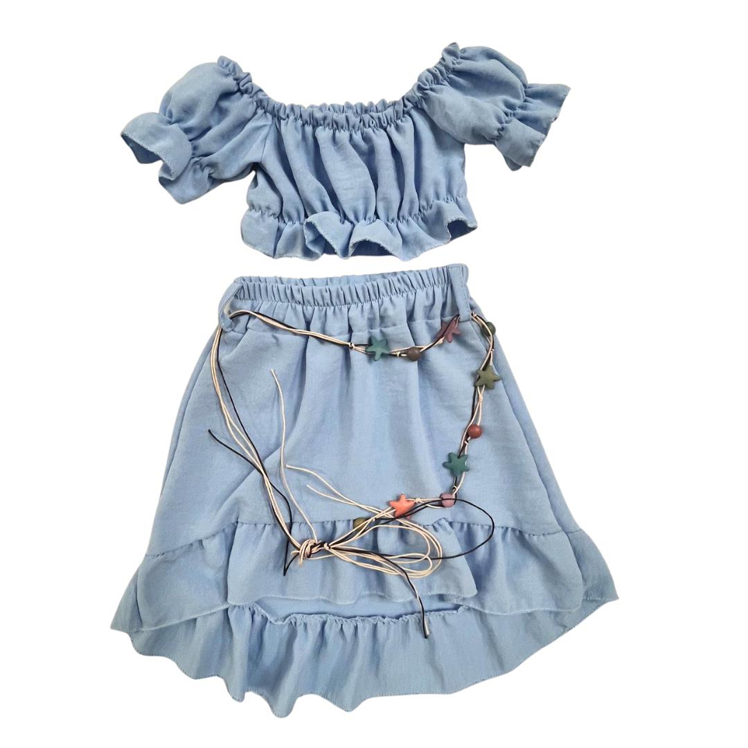 Ensemble été fille 2 pièces