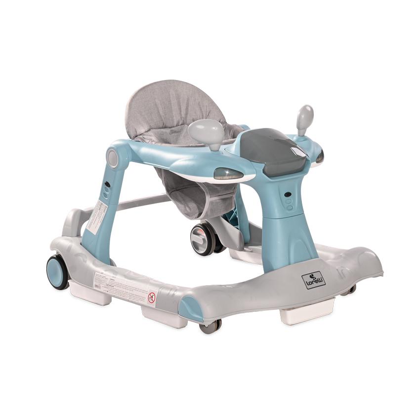 Andador Lorelli 2 en 1 azul claro
