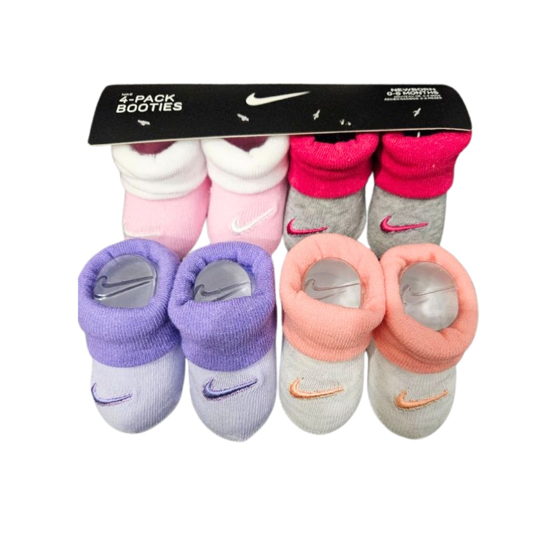 4 pares de botines nike para niña de 0 a 6 meses