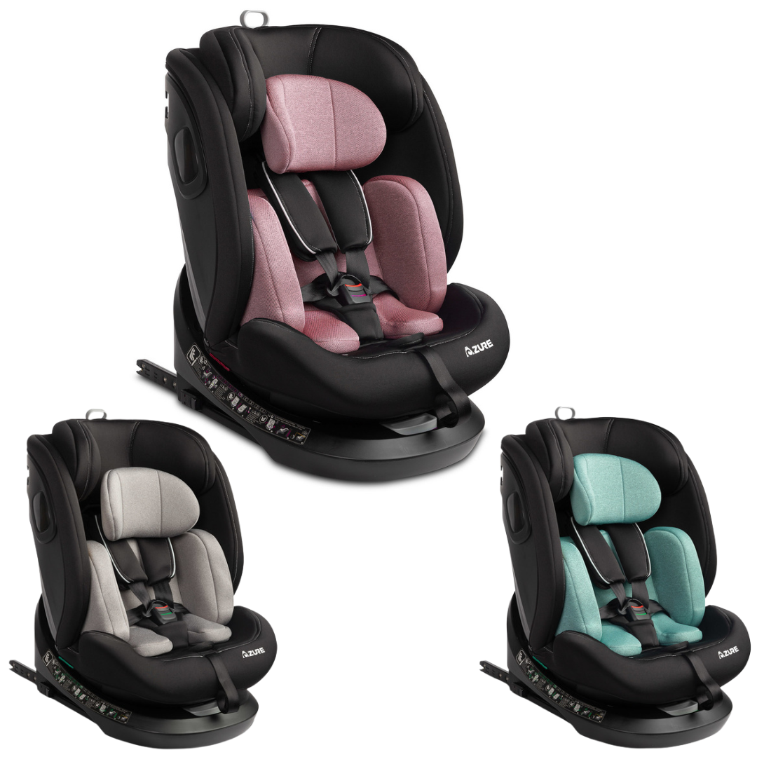 SEGGIOLINO AUTO AZURE I-SIZE ROSA 40-150cm