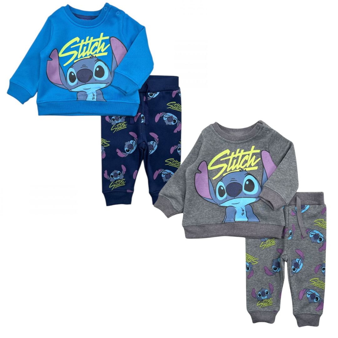 Tuta stitch caldo cotone