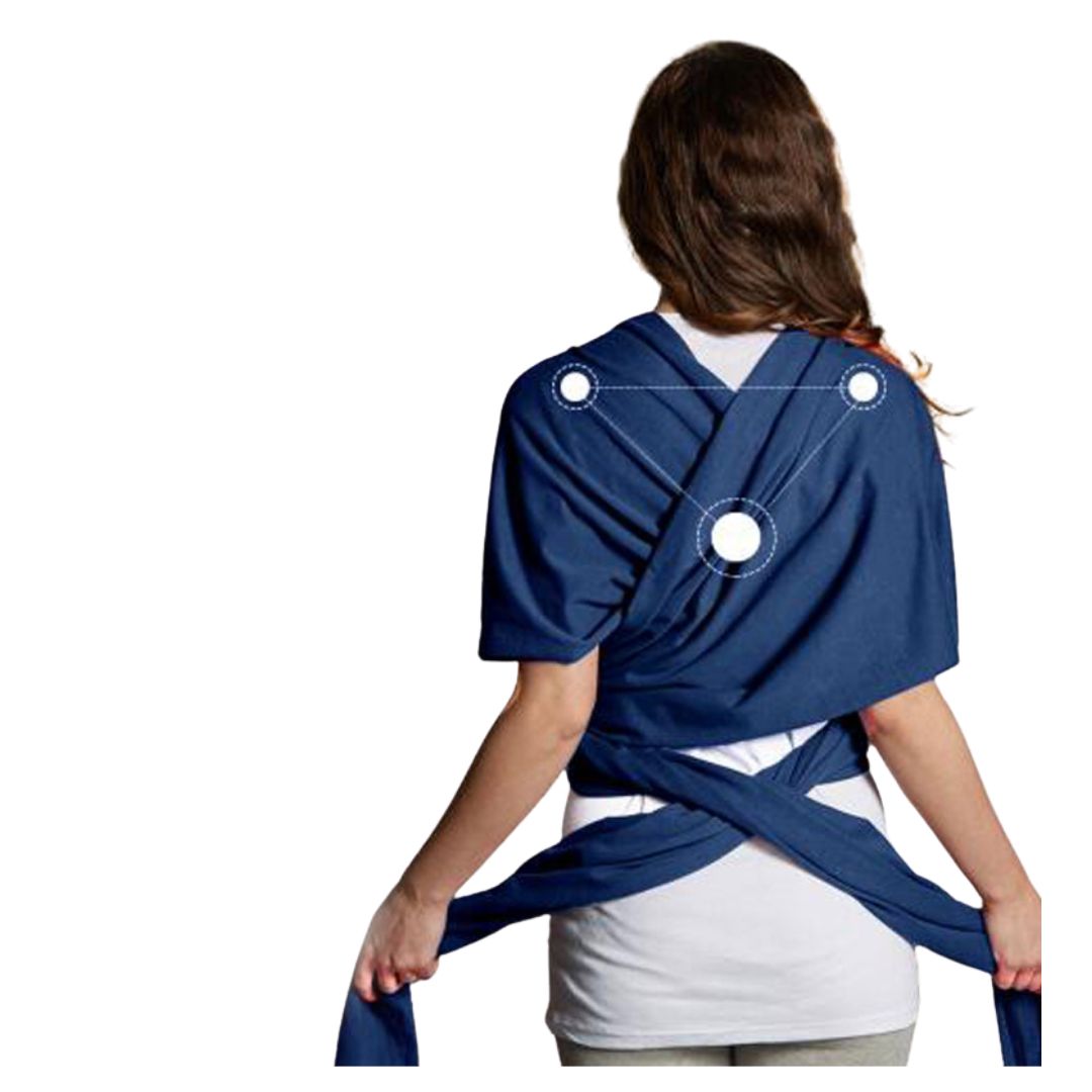 Fascia Porta Bebè Traspirante in Rete Elasticizzata – US Design Ergonomico