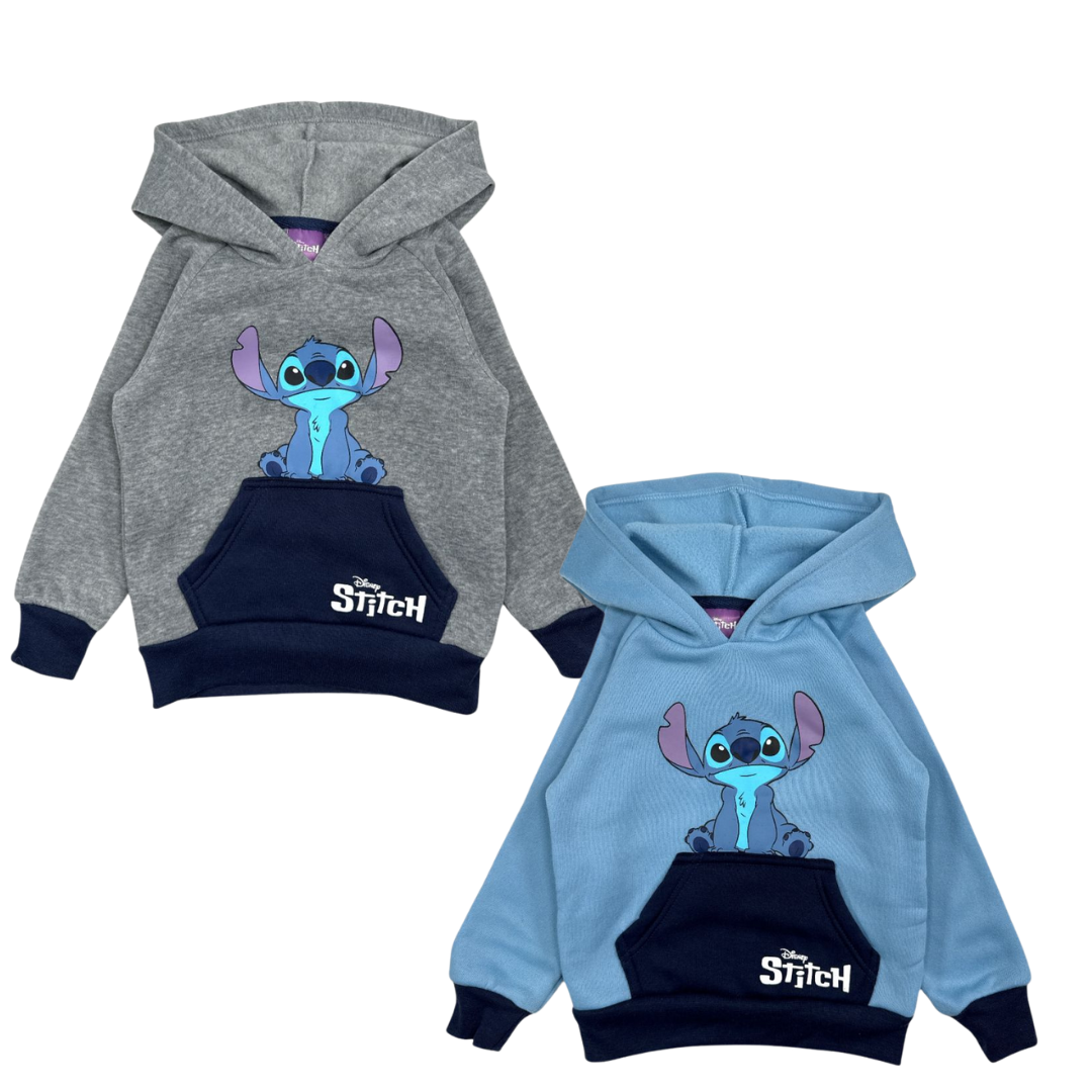 Felpa con cappuccio Caldo Cotone Stitch maschietto