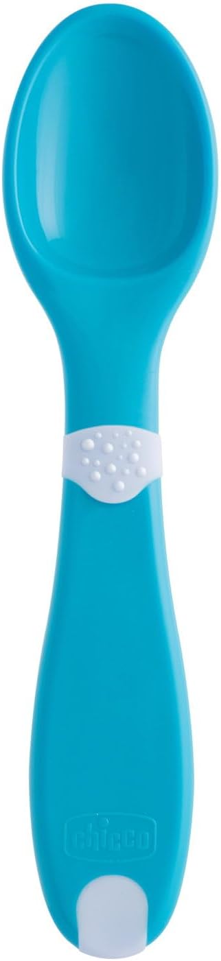 Chicco Set de papilla 12m+ azul claro