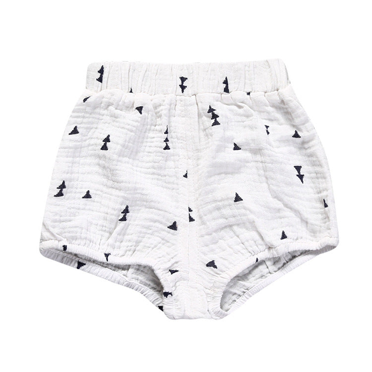 Shorts Bloomers Neonata in Mussola Vari Colori e Fantasie