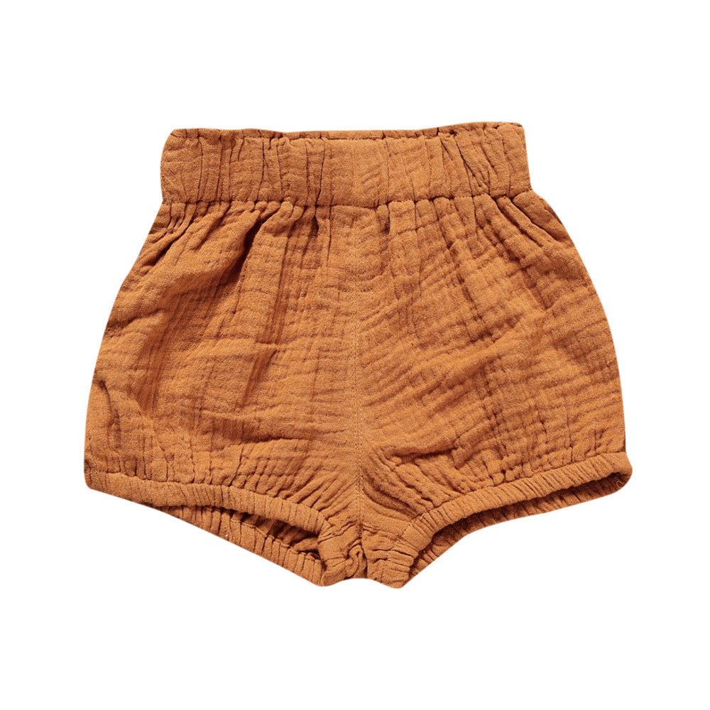 Shorts Bloomers Neonata in Mussola Vari Colori e Fantasie