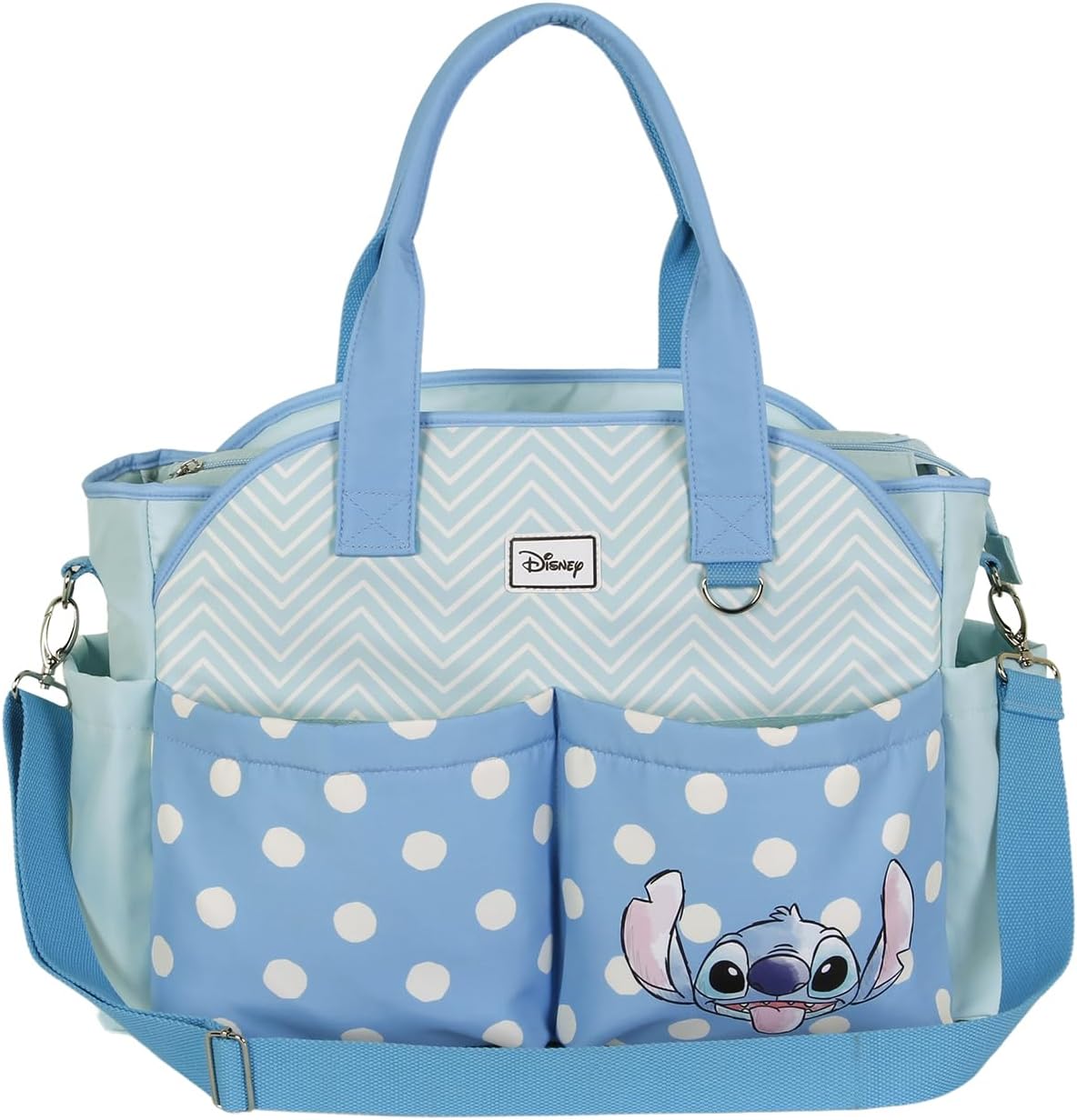 Bolsa de lona con puntadas