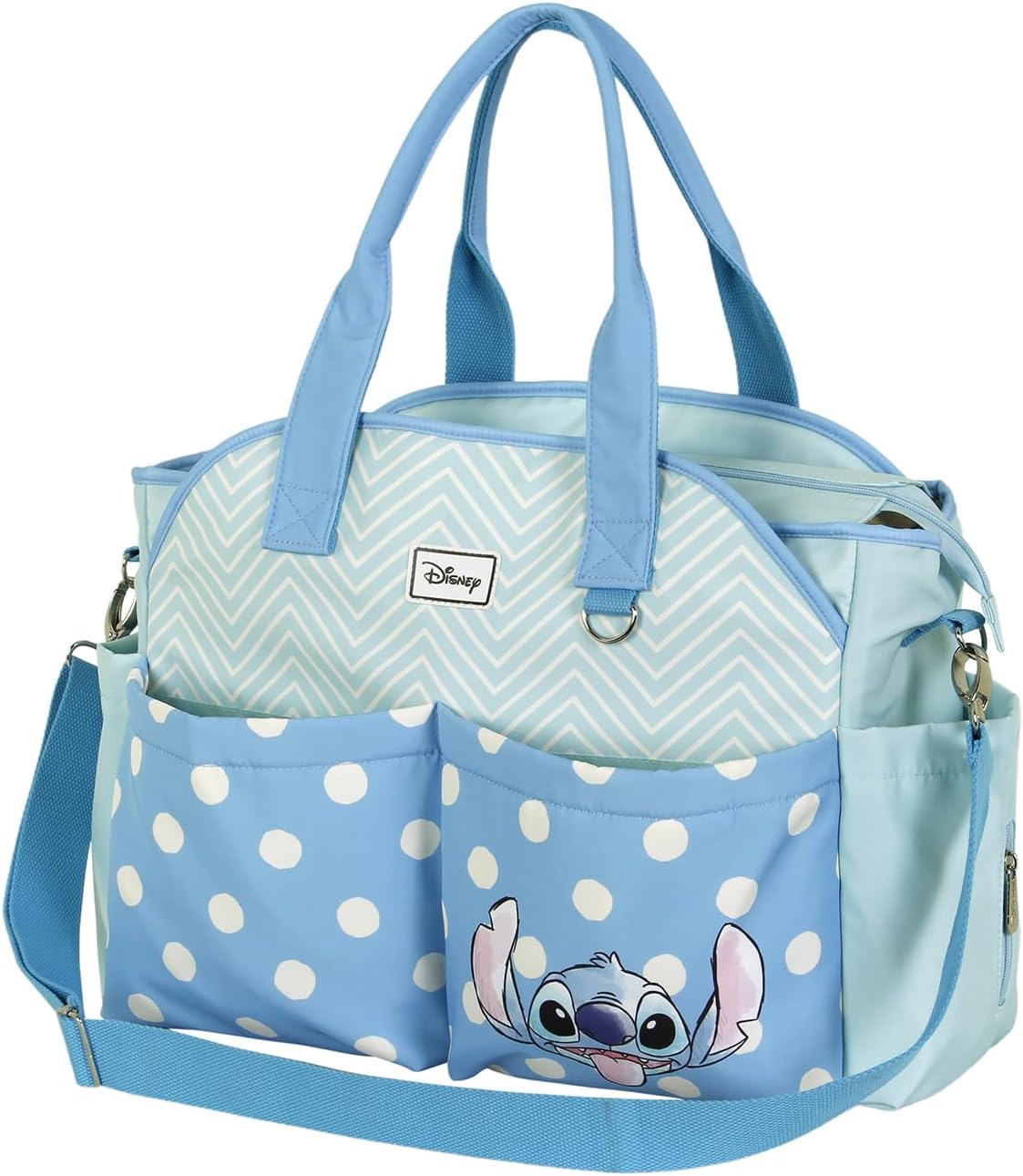 Bolsa de lona con puntadas