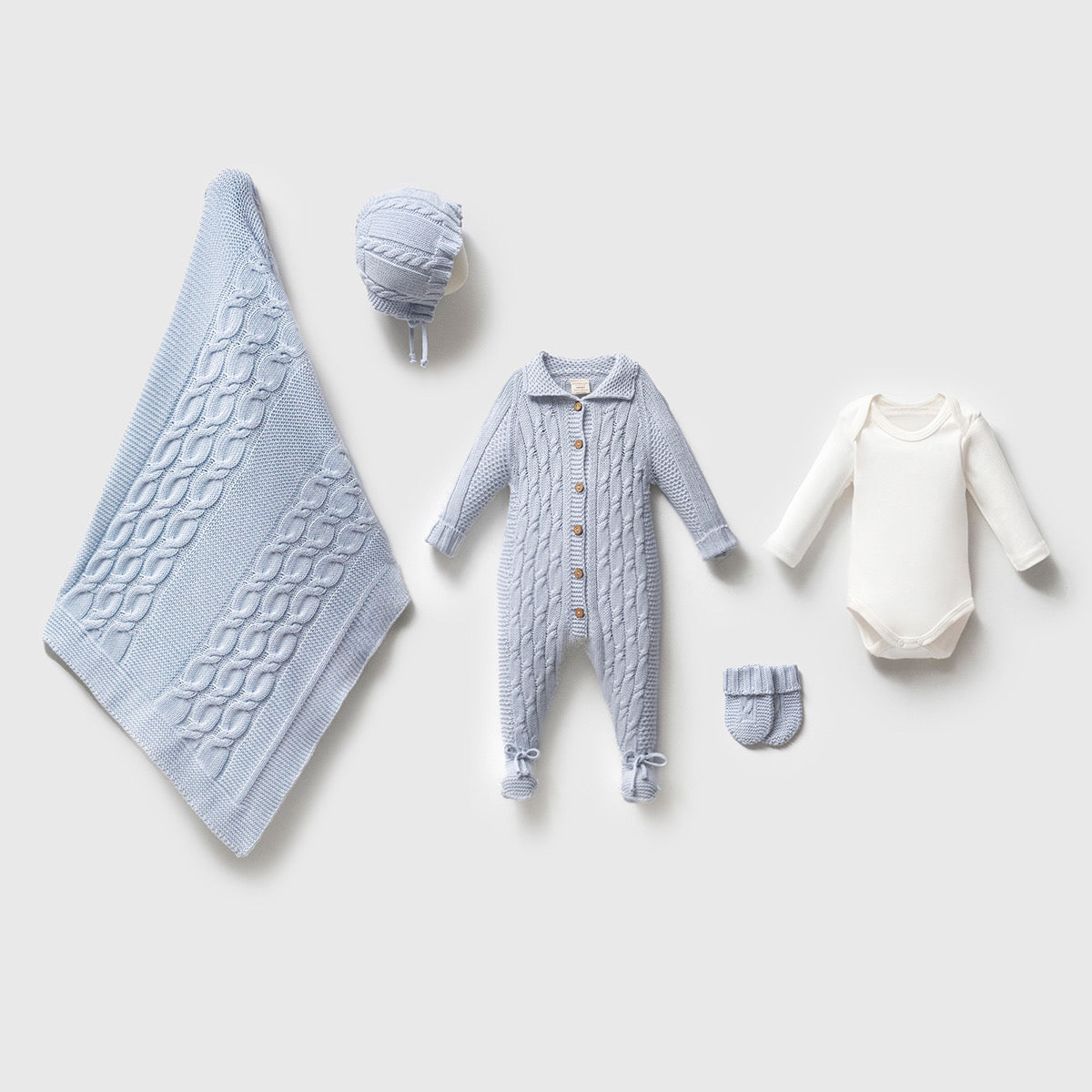 Set 5pz Nascita in Maglia
