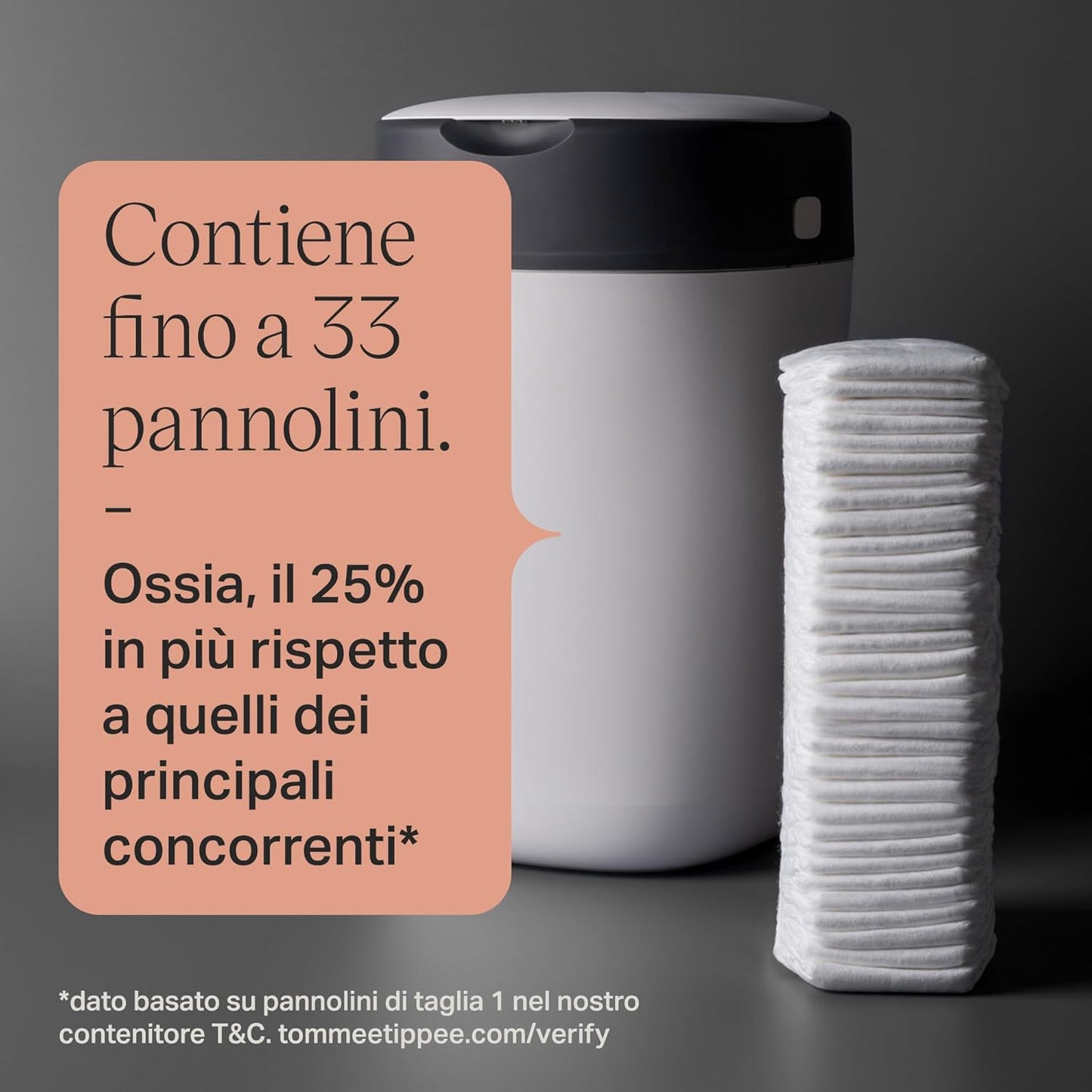 Comedero para pañales Tommee Tippee con 6 recambios