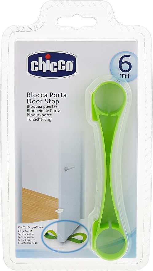 Cerradura de puerta con tope de puerta Chicco
