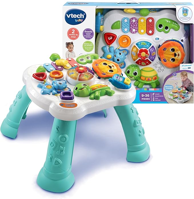 Mesa interactiva para jugar y aprender.