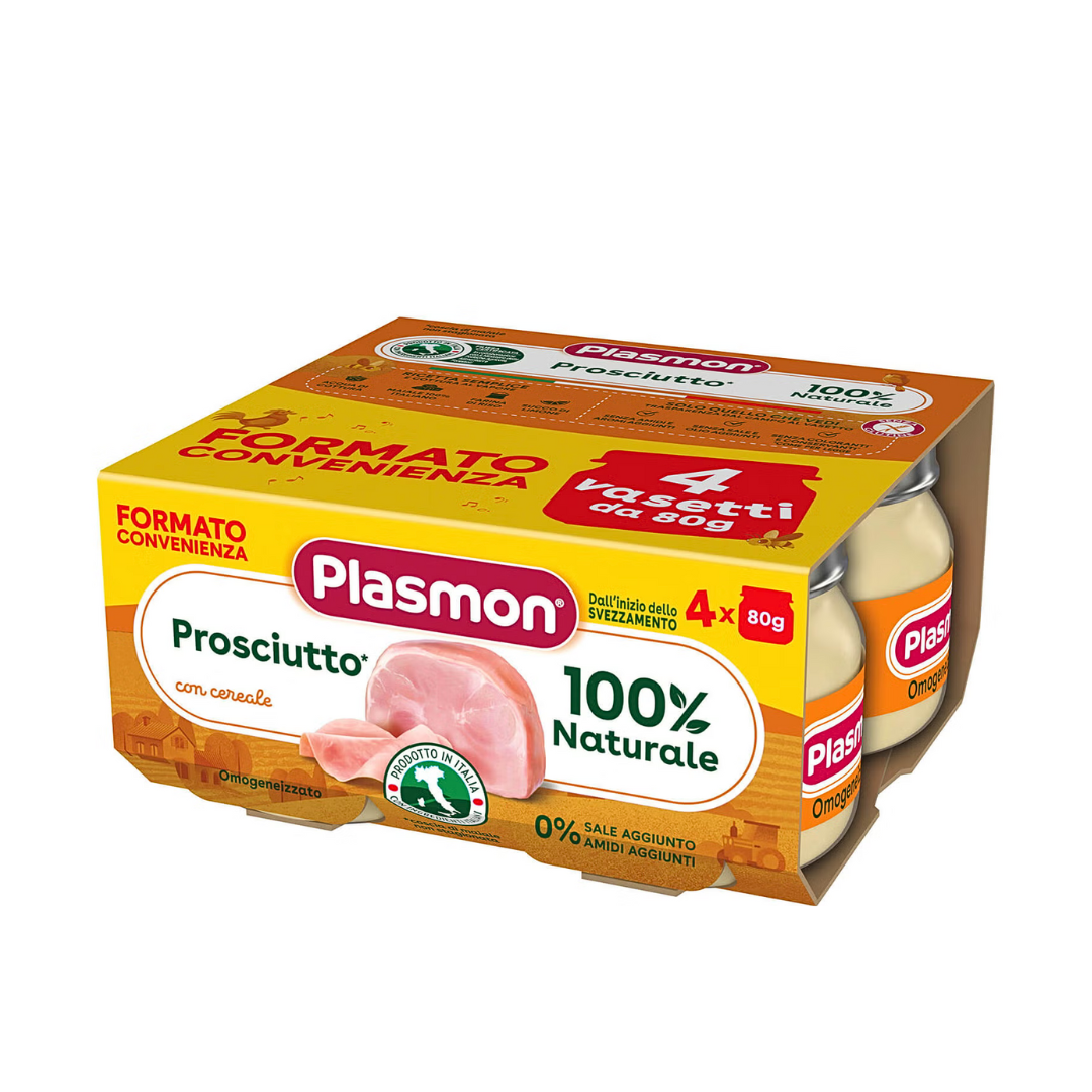 Jamón Omo Plasmón 80grx4