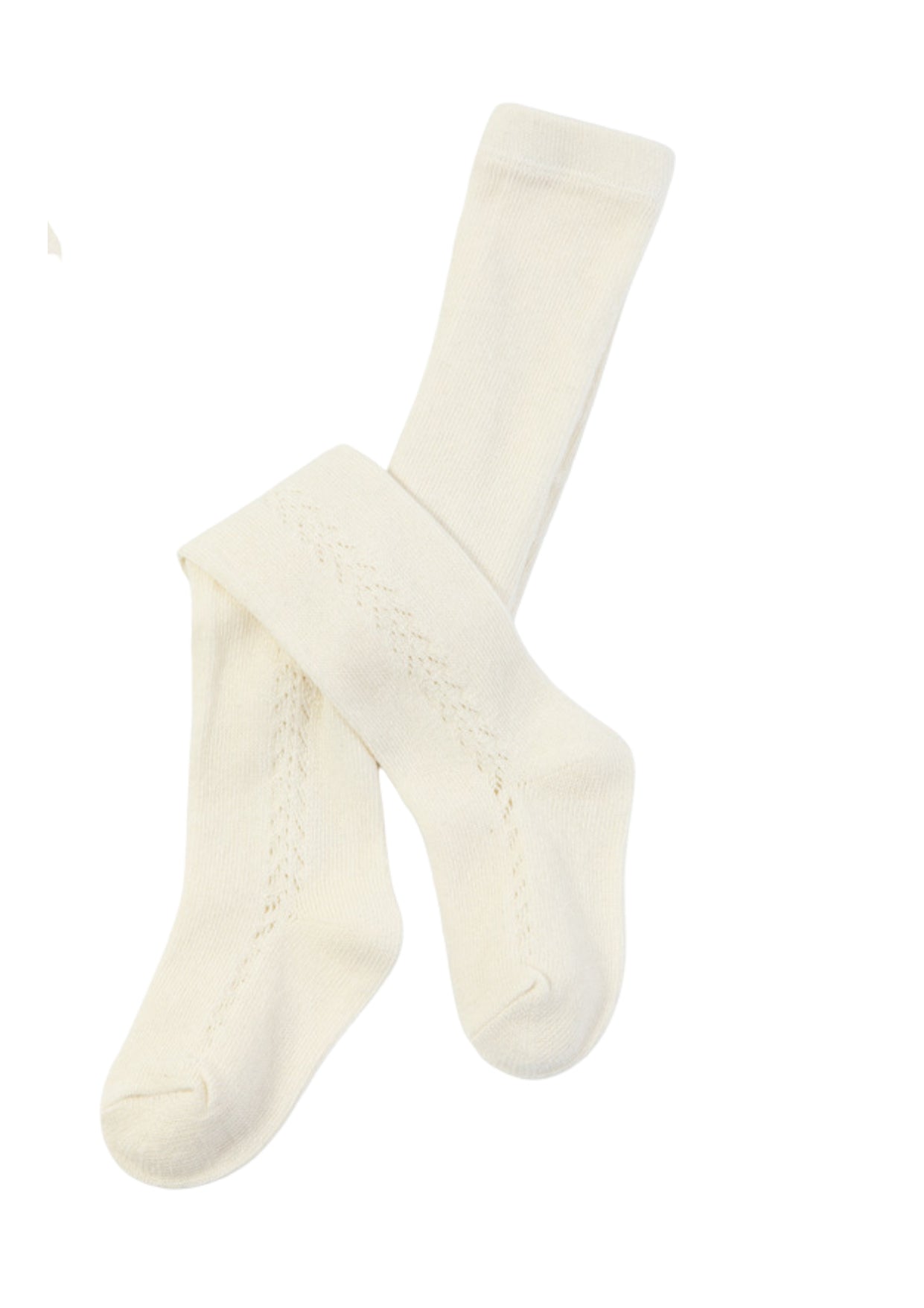 Collant traforati eleganti per bambina – Calze lunghe in cotone morbido