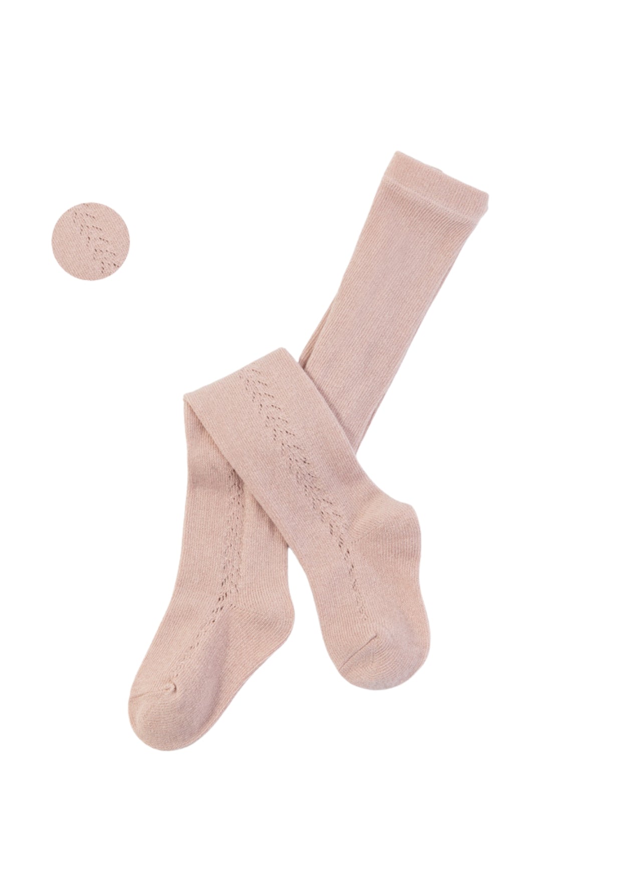 Collant traforati eleganti per bambina – Calze lunghe in cotone morbido