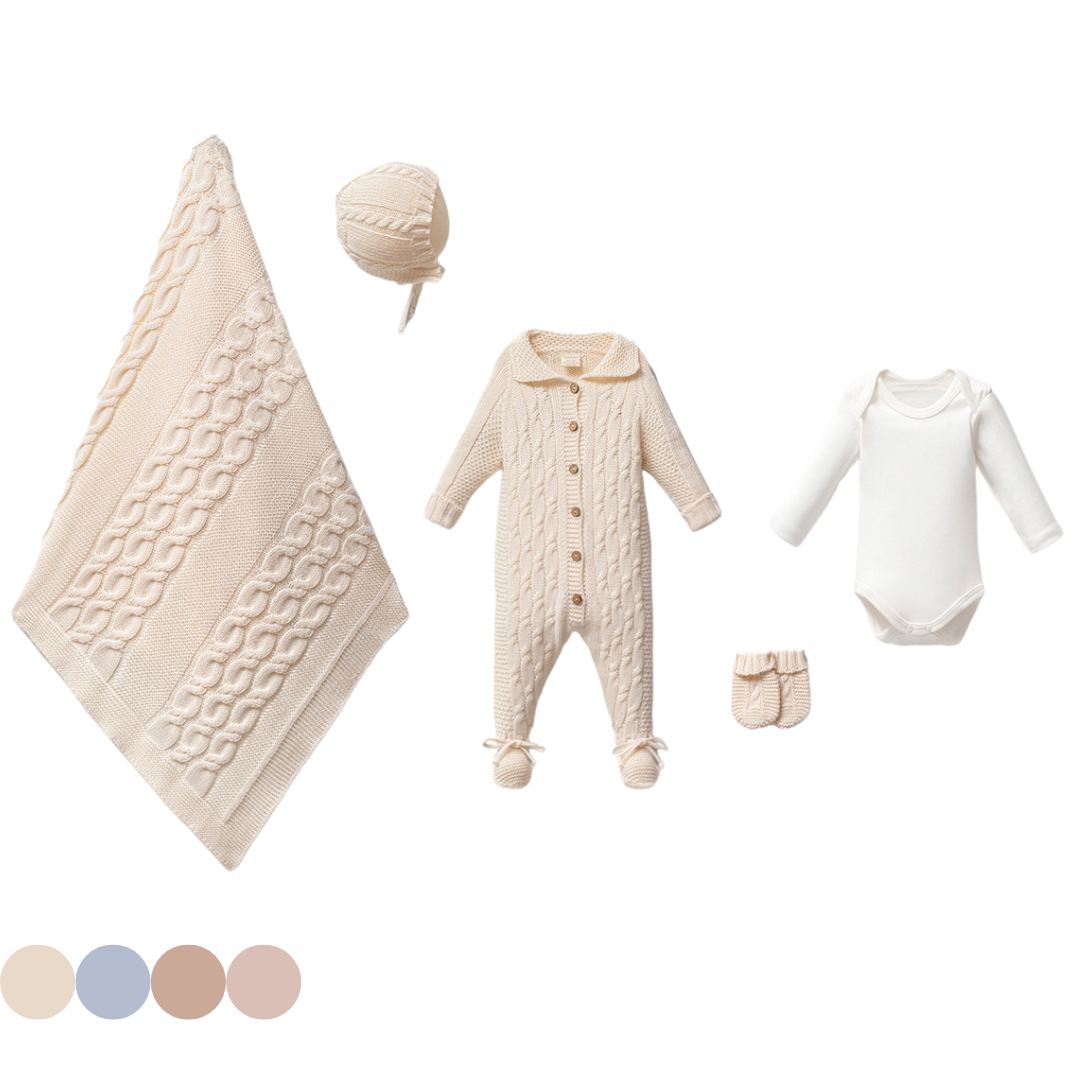 Set 5pz Nascita in Maglia
