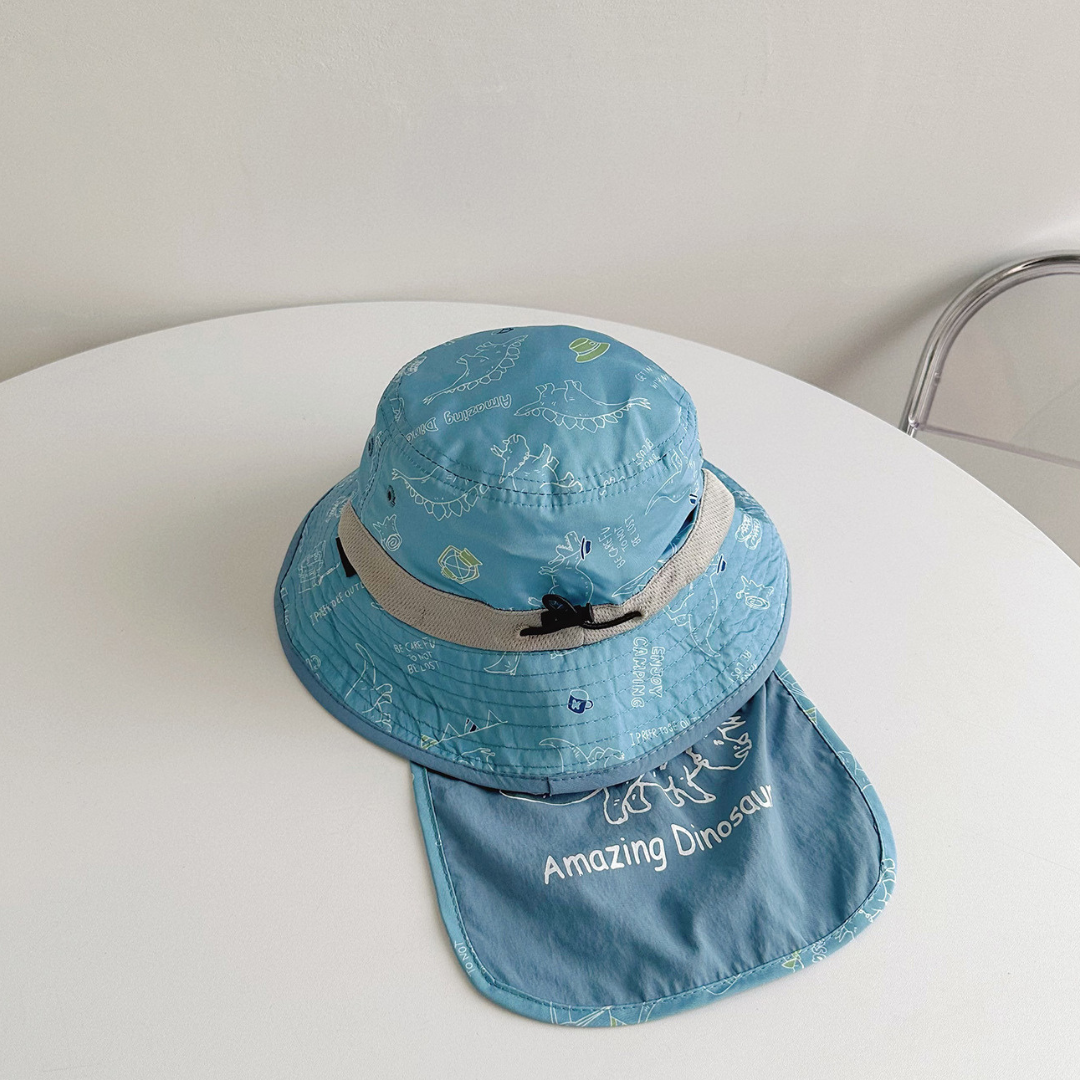 Cappello Estivo Bambino con Protezione Nuca