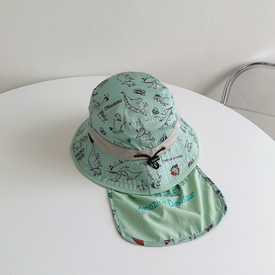 Cappello Estivo Bambino con Protezione Nuca
