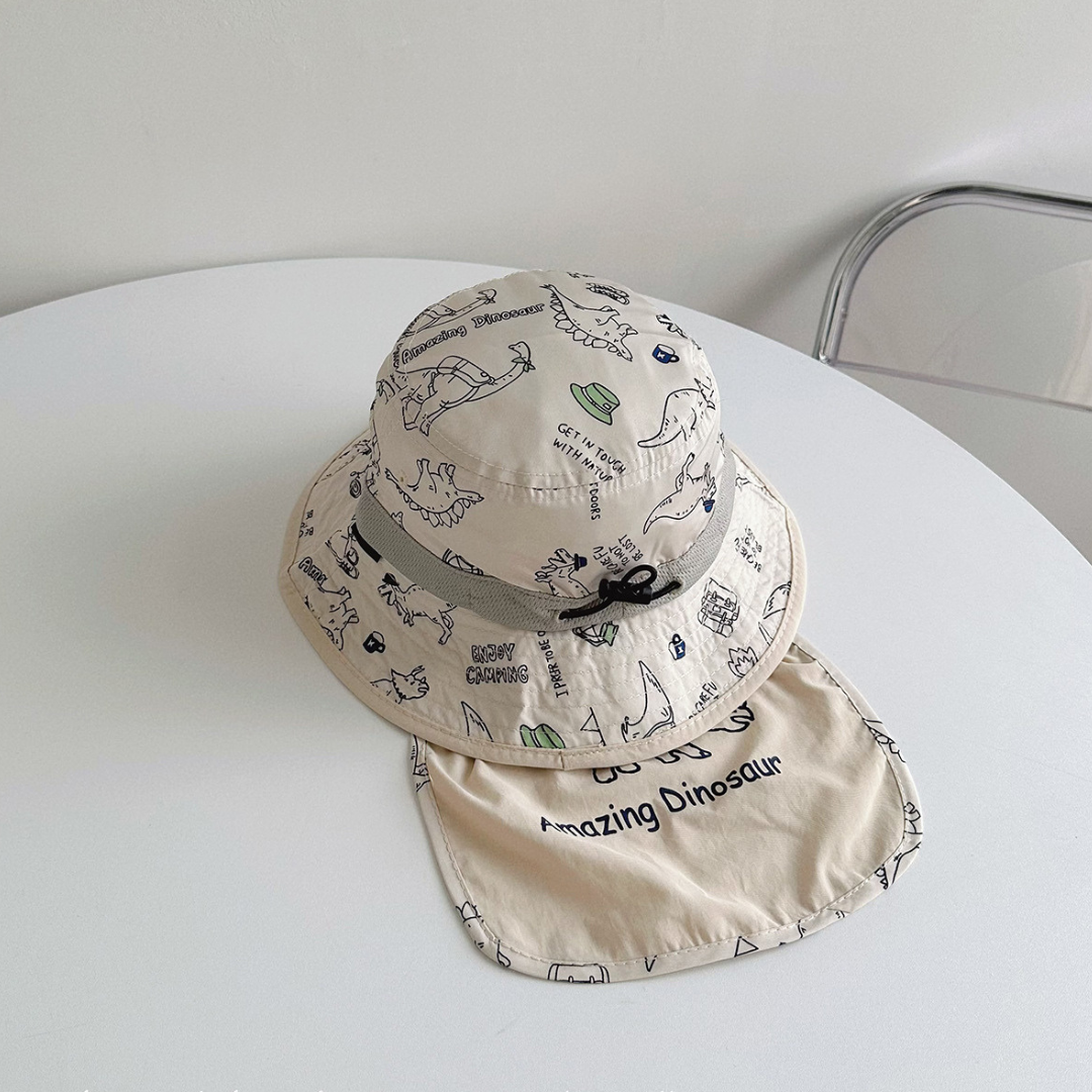 Cappello Estivo Bambino con Protezione Nuca