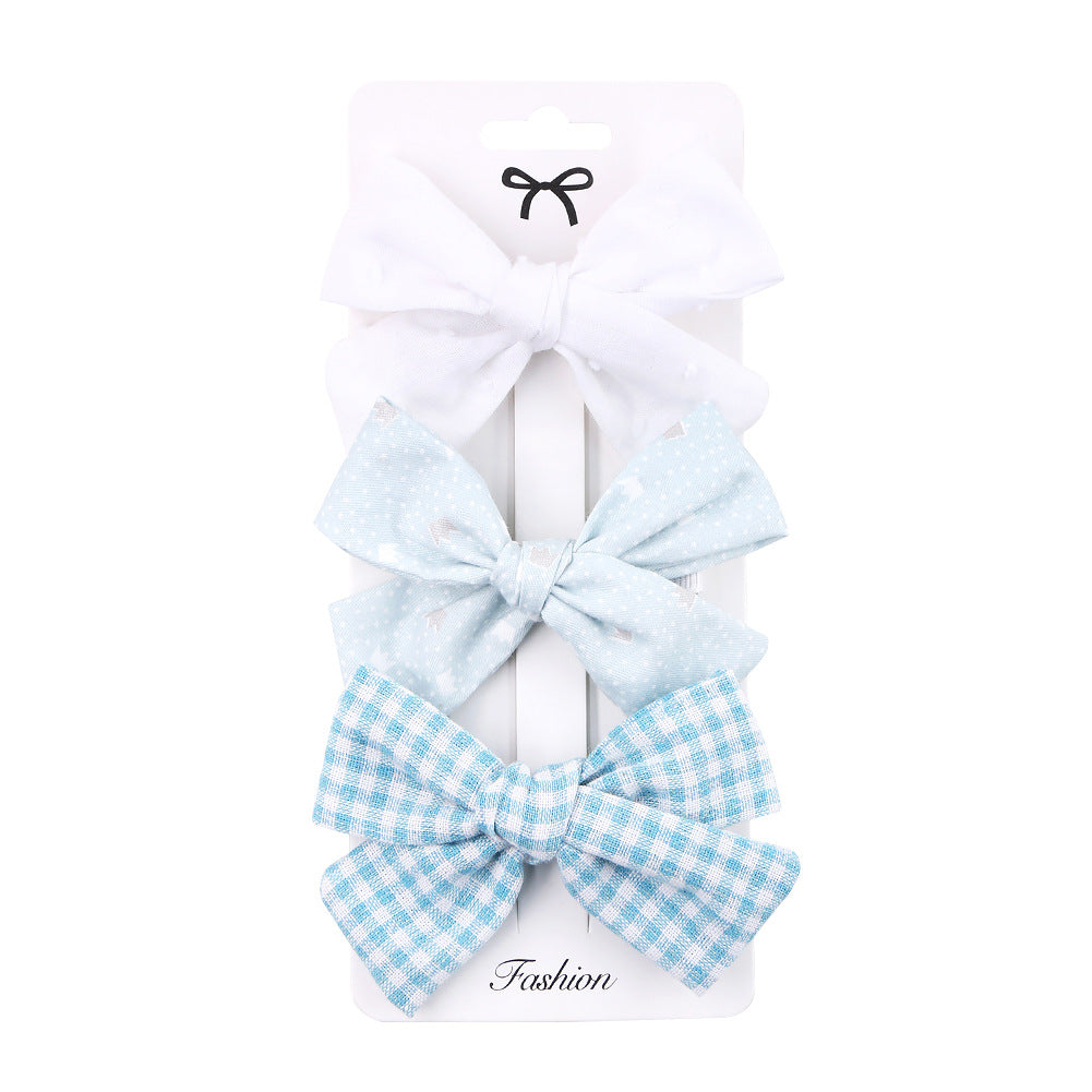 Set Fiocchi per Capelli Bambina - Fantasie Colorate e Tartan