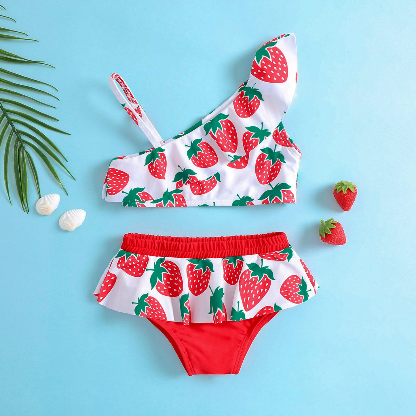 Costume bambina 2 pezzi Fantasia Fragole