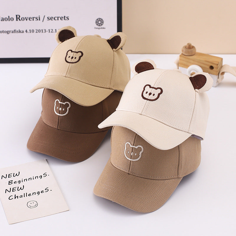 Cappellino con Orecchie da Orsetto