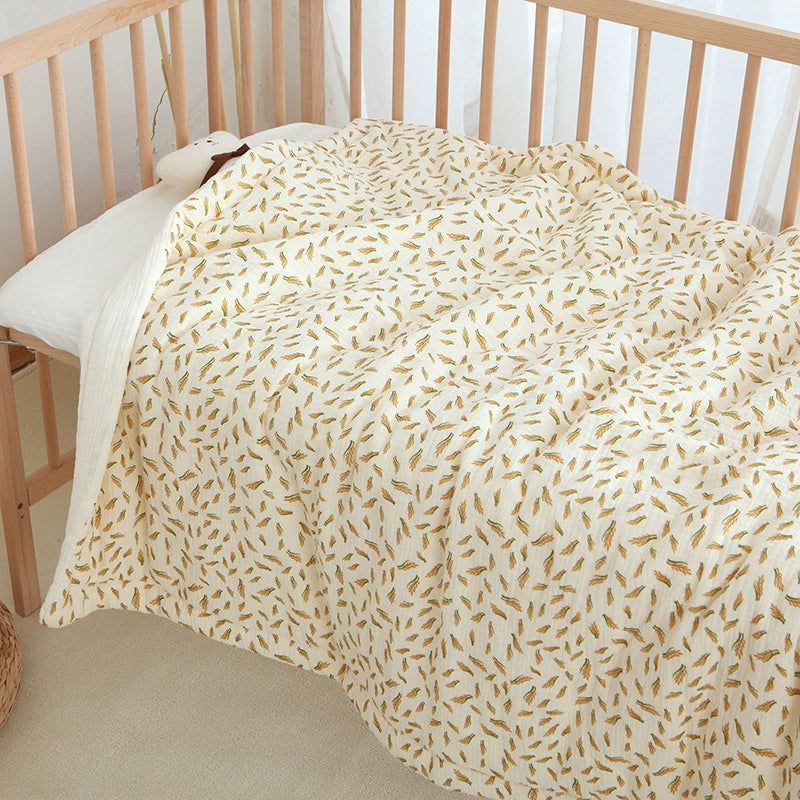 Coperta in Mussola di Cotone per Culla