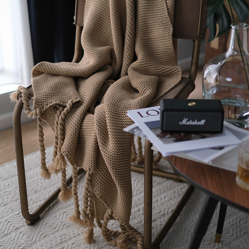 Coperta in maglia 130×240 cm – Vari colori