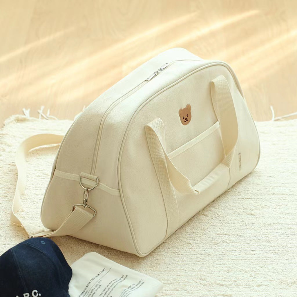 Borsa in Tela con Design Orsetto – Elegante e Versatile