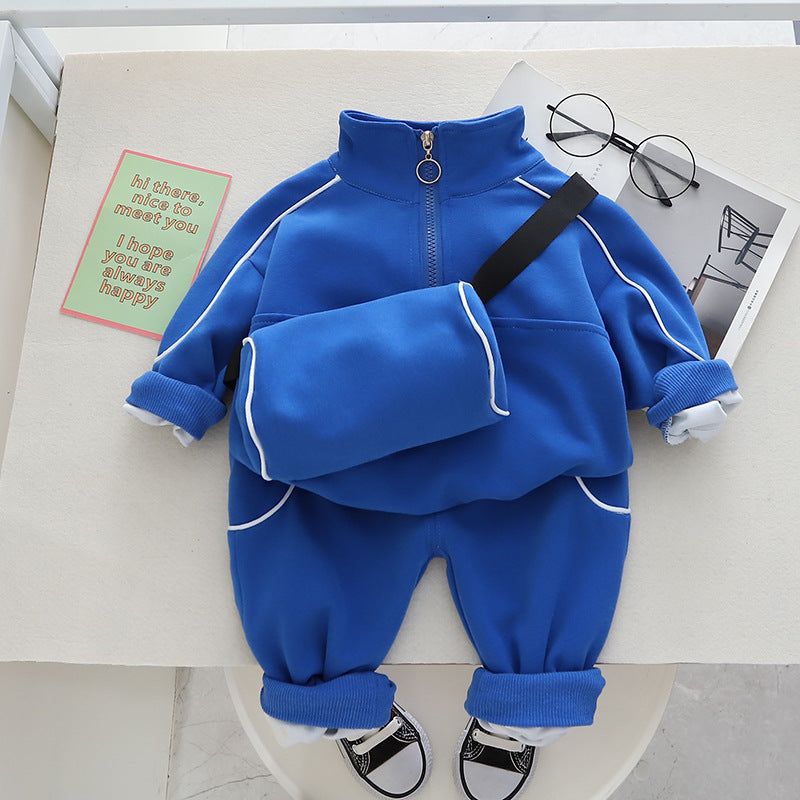 Tuta squid Mode Bimbo con Giacca e Pantaloni - Completo Casual con Marsupio