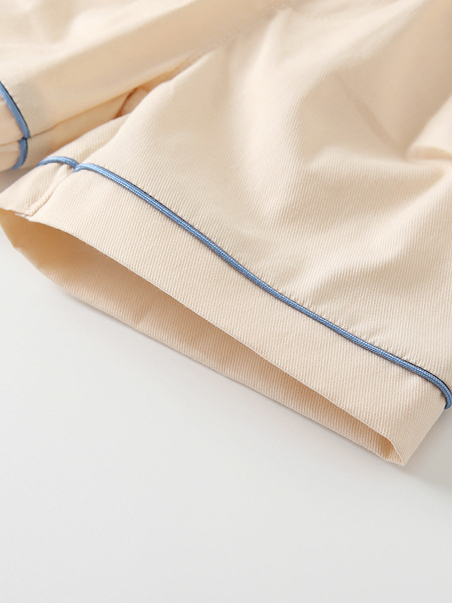 Completo Estivo elegante neonato 2 pezzi – Body camicia con papillon e pantaloncini estivi