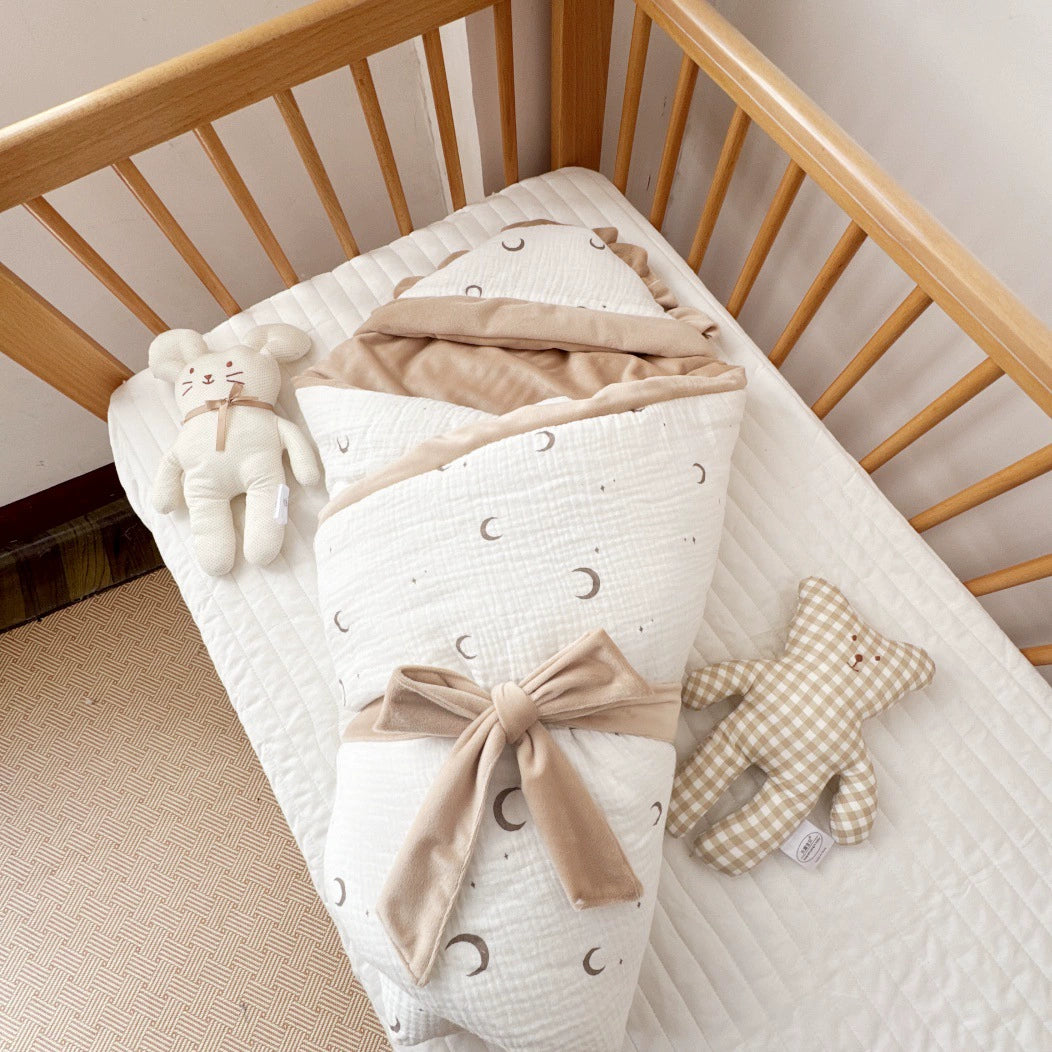 Baby sacco 2in 1 in Mussola di Cotone vari colore