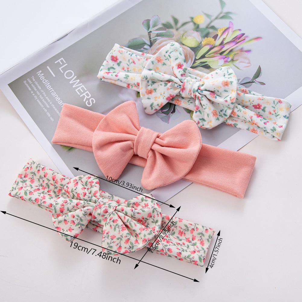 Set di Fasce per Capelli con Fiocco