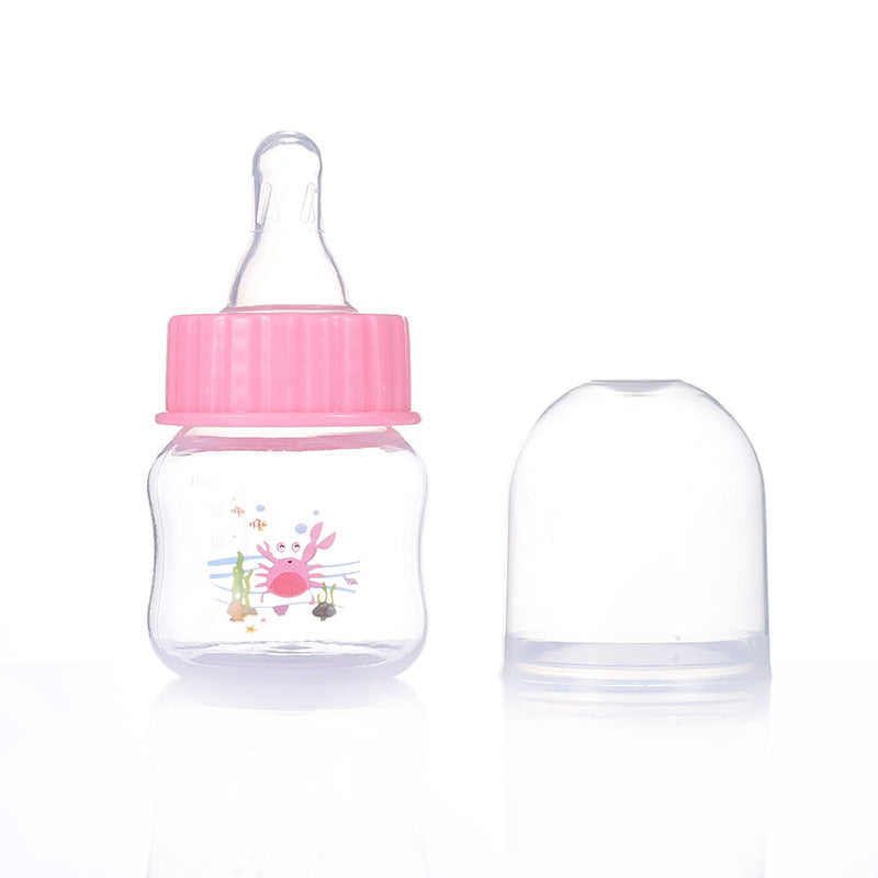 Biberon per Neonati 50ml per medicine - Design Colorato con Tettarella Morbida